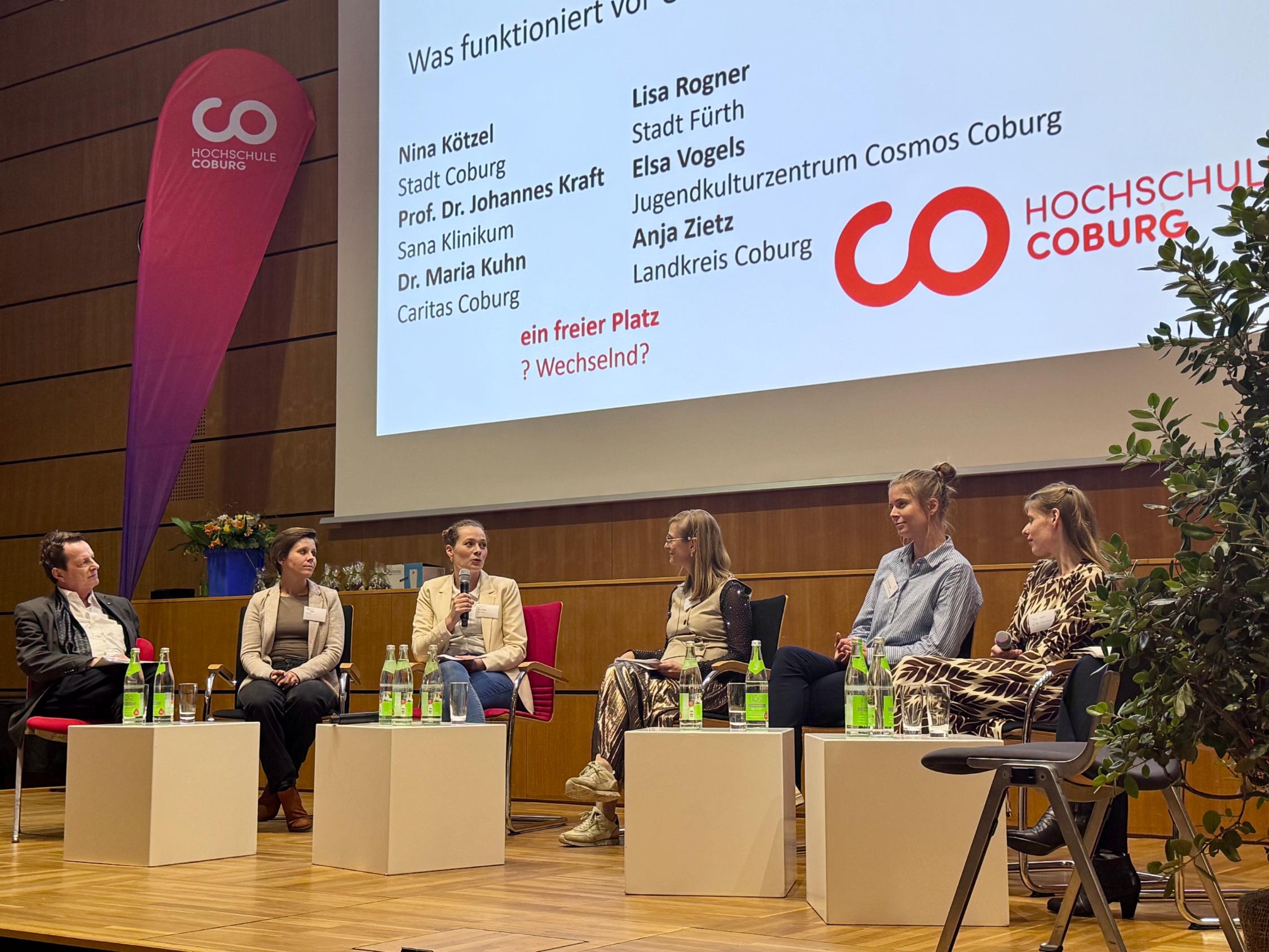 Podiumsdiskussion Hochschule  Coburg am 09.10.2026