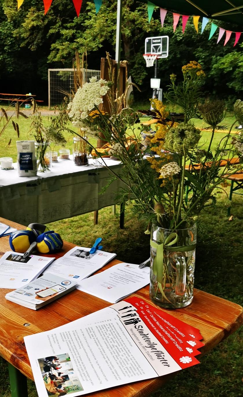 Unser Stand beim Lehengrabenfest