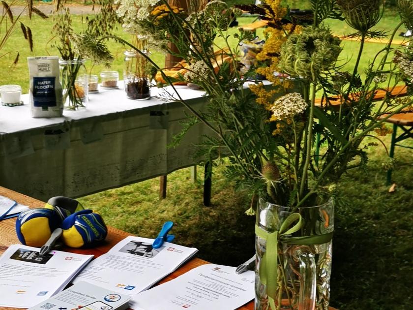 Unser Stand beim Lehengrabenfest